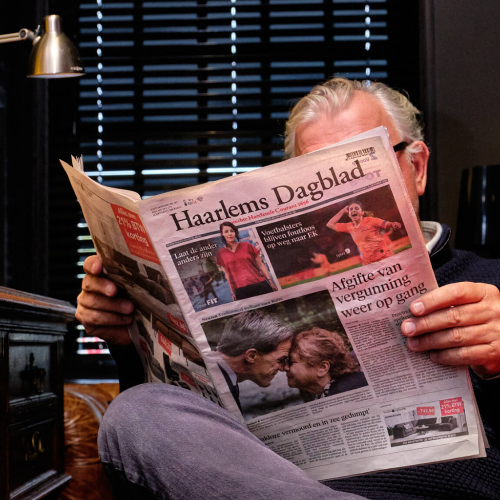 Adverteren in het Haarlems Dagblad doe je via Mediahuis