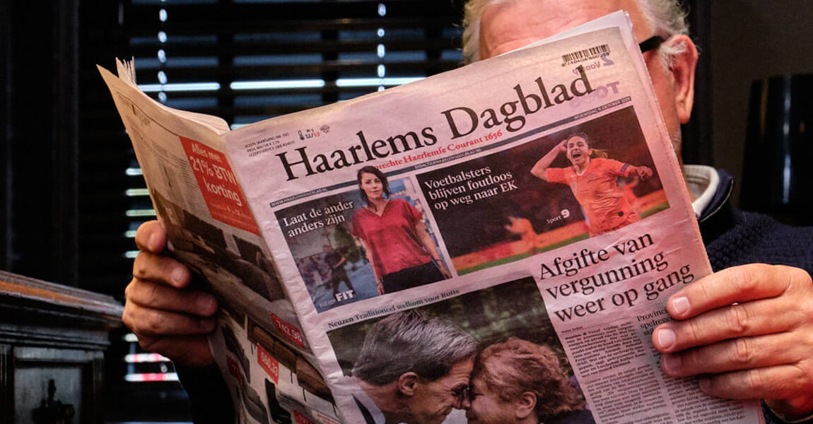 Adverteren in het Haarlems Dagblad doe je via Mediahuis