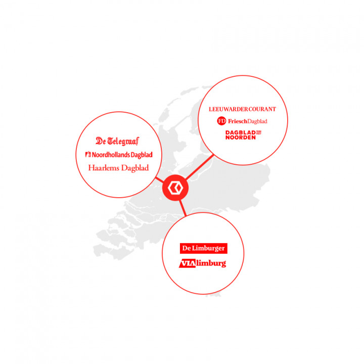 Gemakkelijk landelijk adverteren via één centraal loket met Mediahuis Connect.