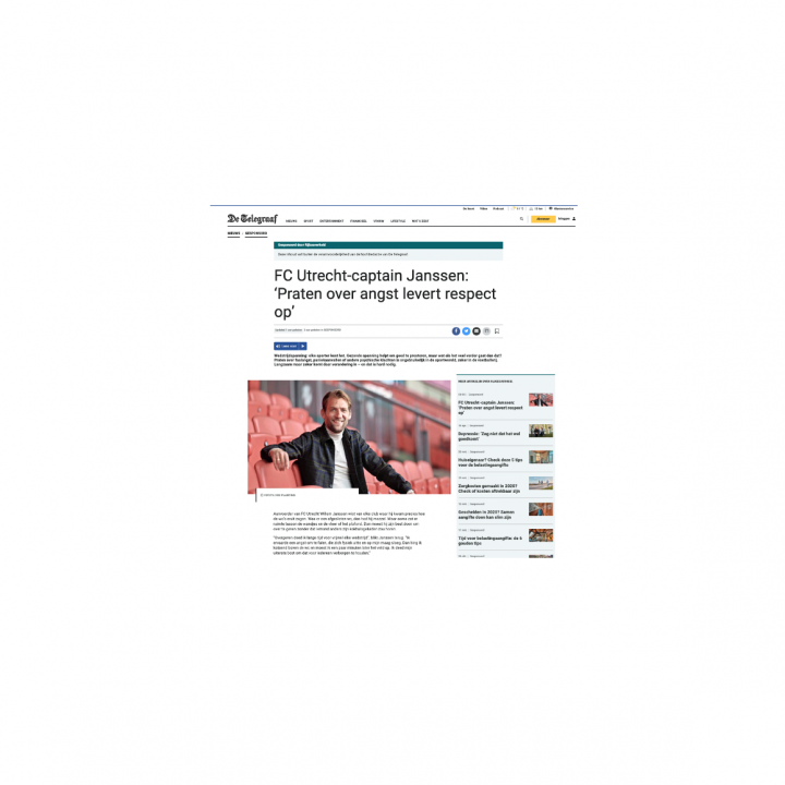 Interview branded content De Telegraaf