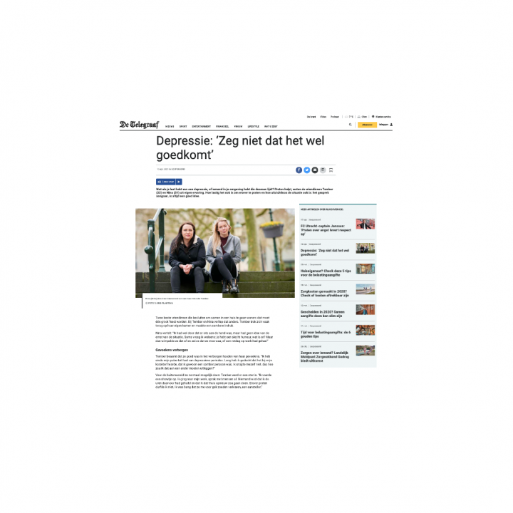 Interview branded content De Telegraaf