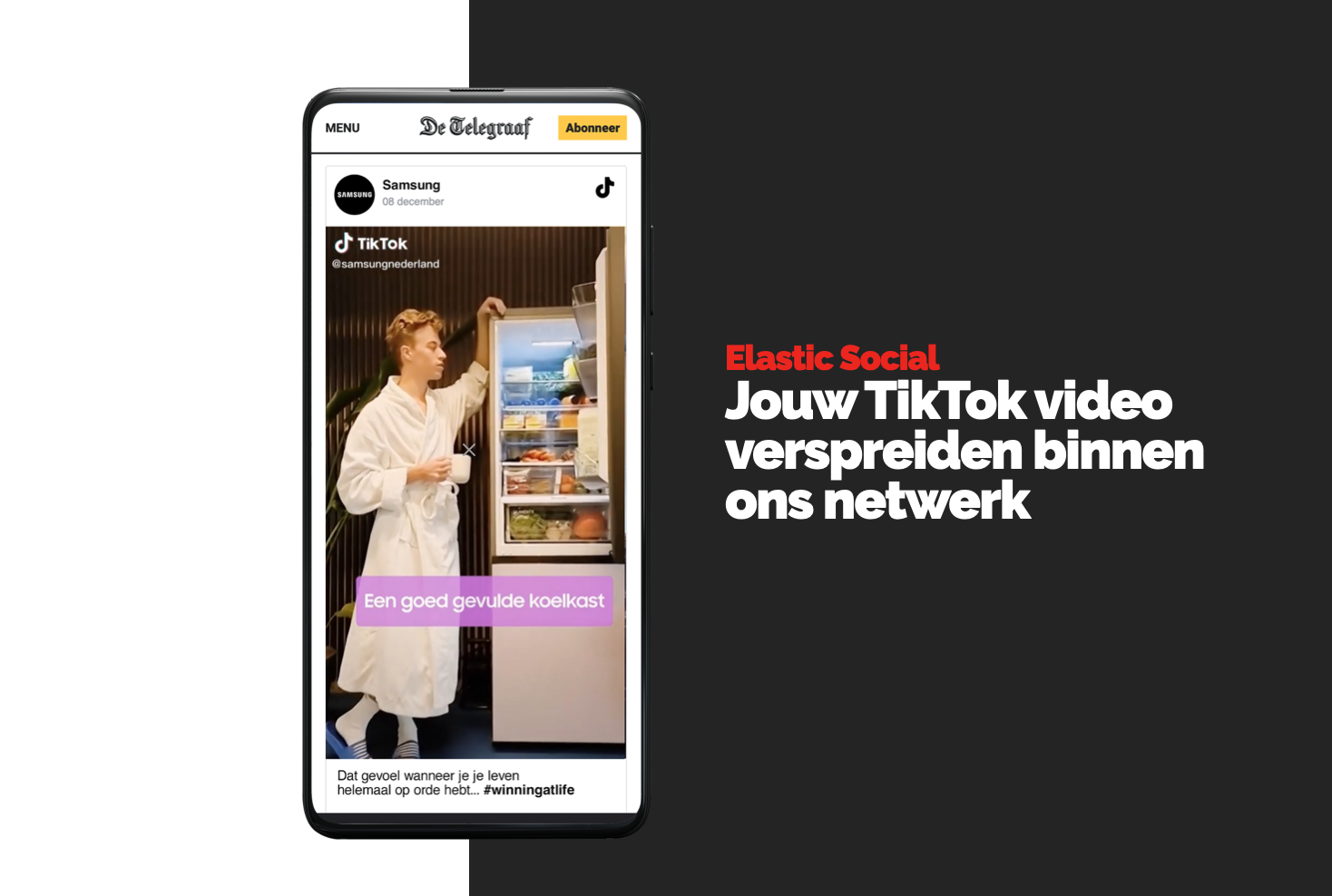 Nieuw! Elastic TikTok