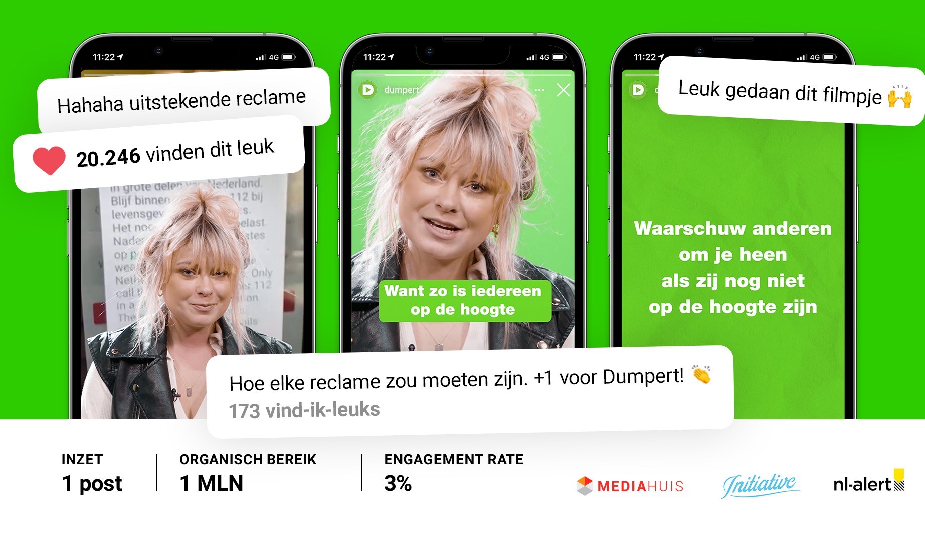Op z'n Dumpert’s: wat moet je doen bij een NL Alert?