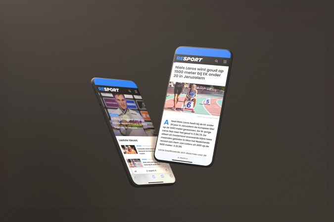 Mediahuis lanceert volledig AI-gedreven sportsite Resport.nl