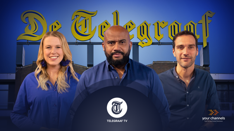 Your Channels lanceert eerste nationale nieuwszender met Telegraaf TV op Samsung TV Plus in Nederland