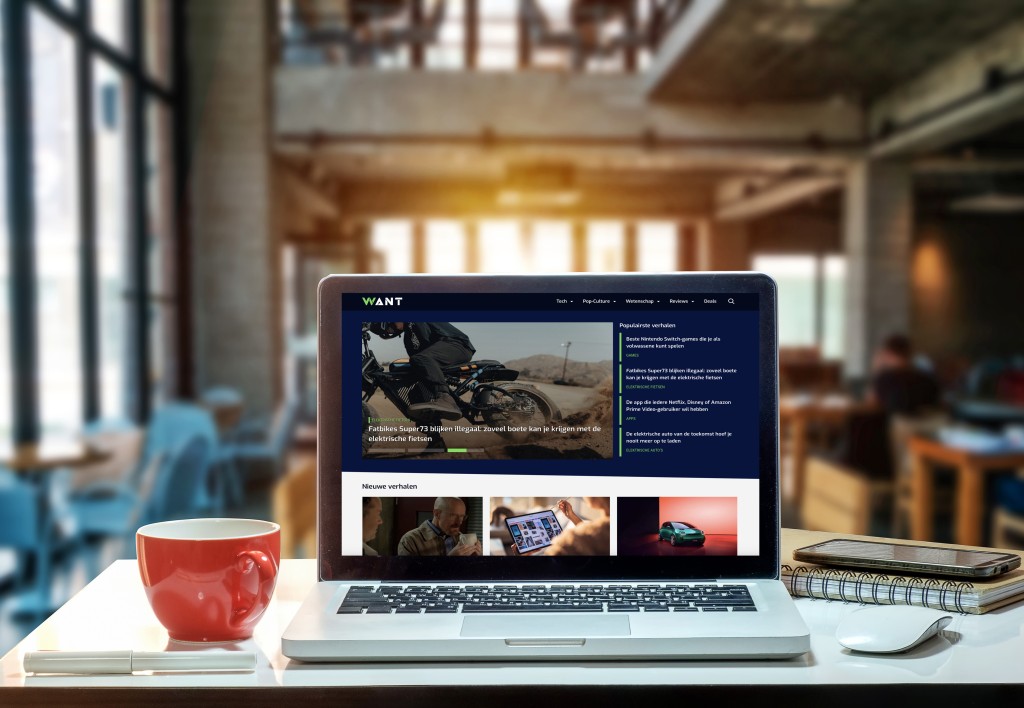 Tech- en lifestyleplatform WANT is vernieuwd