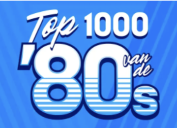Rob Stenders speciaal programma tijdens Top 1000 van de 80s