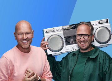 Wout & Frank zenden live uit vanaf Zwarte Cross