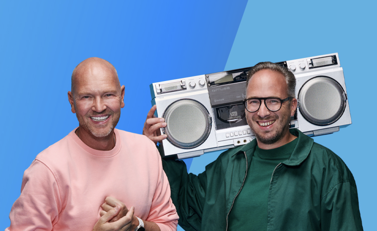 Wout & Frank zenden live uit vanaf Zwarte Cross