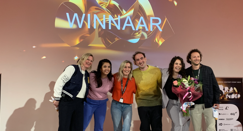 Mediahuis wint live pitch met uniek concept ‘Geluksvogels’ tijdens Branded Content Event 2025