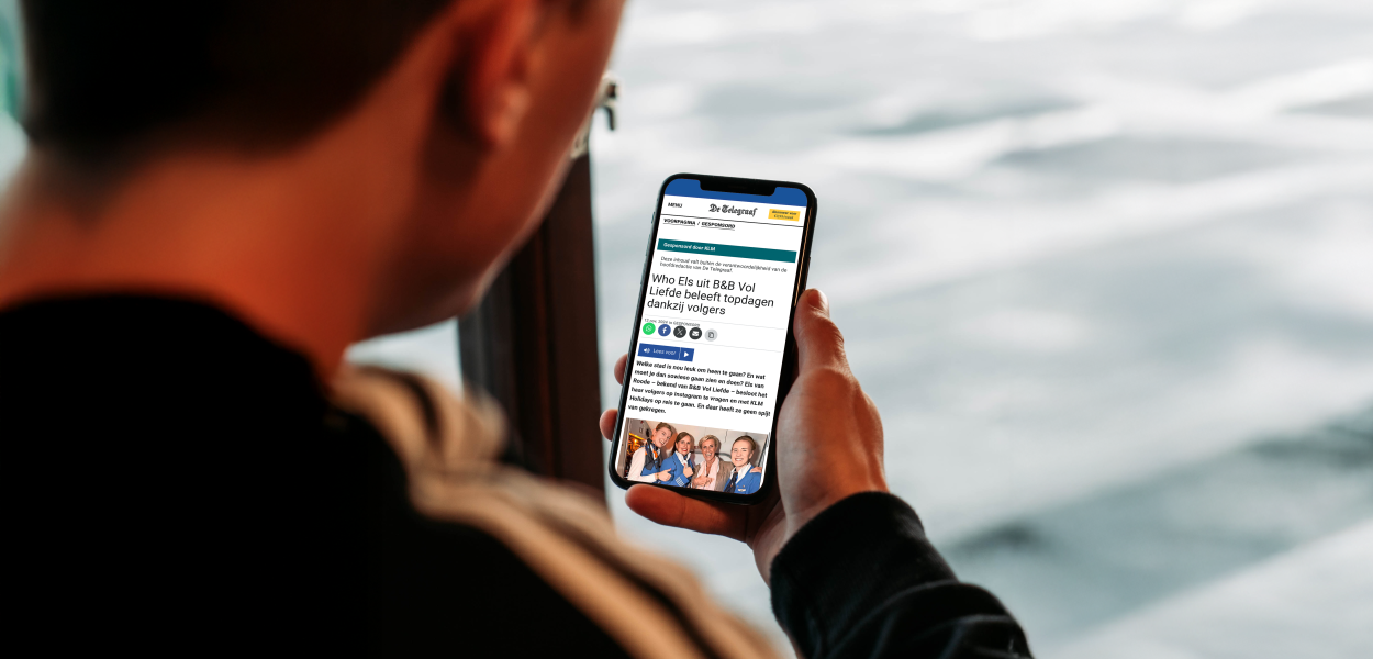 KLM Holidays De Telegraaf