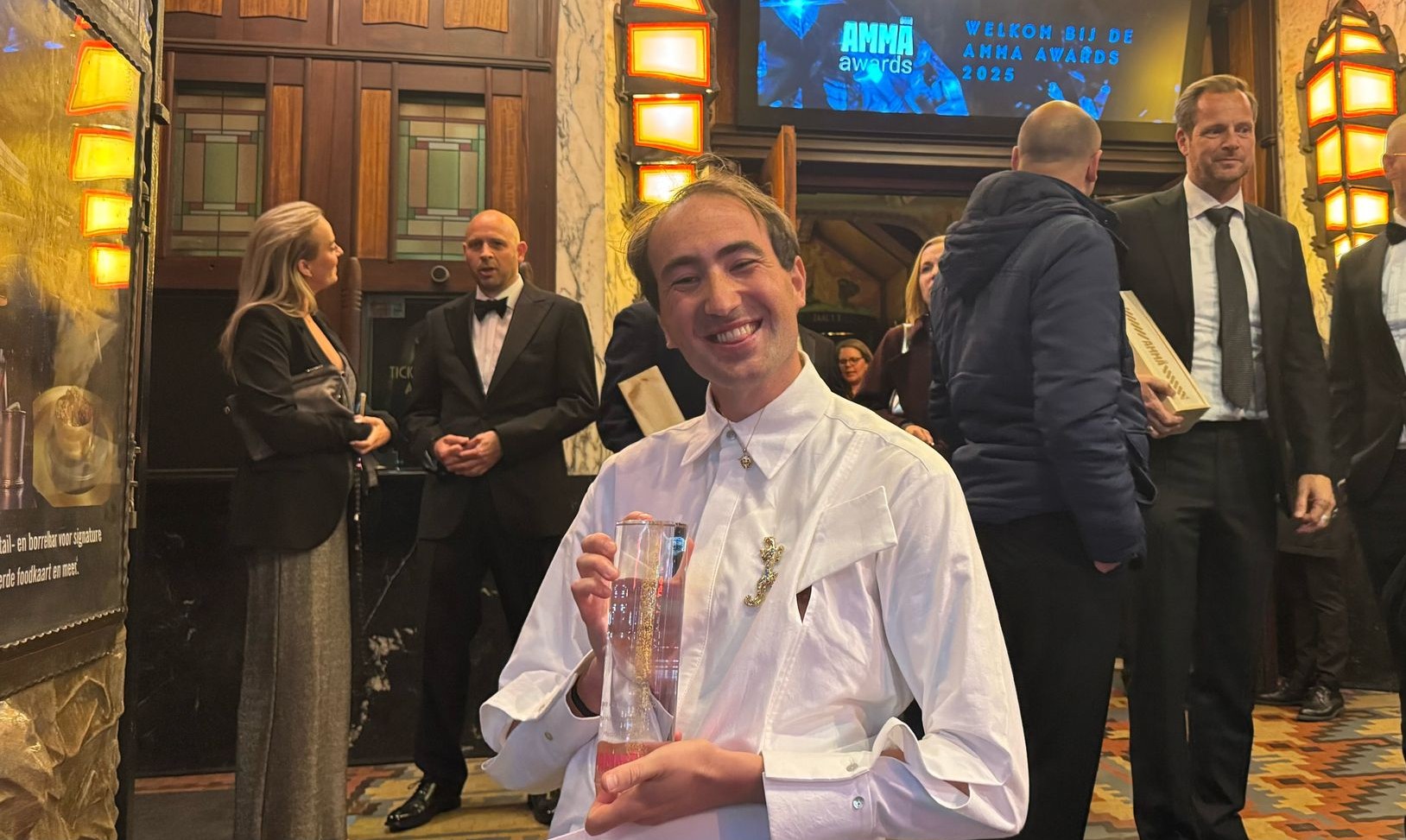 Max Hochstenbach bekroond tot YIM Talent van het Jaar tijdens AMMA Awards