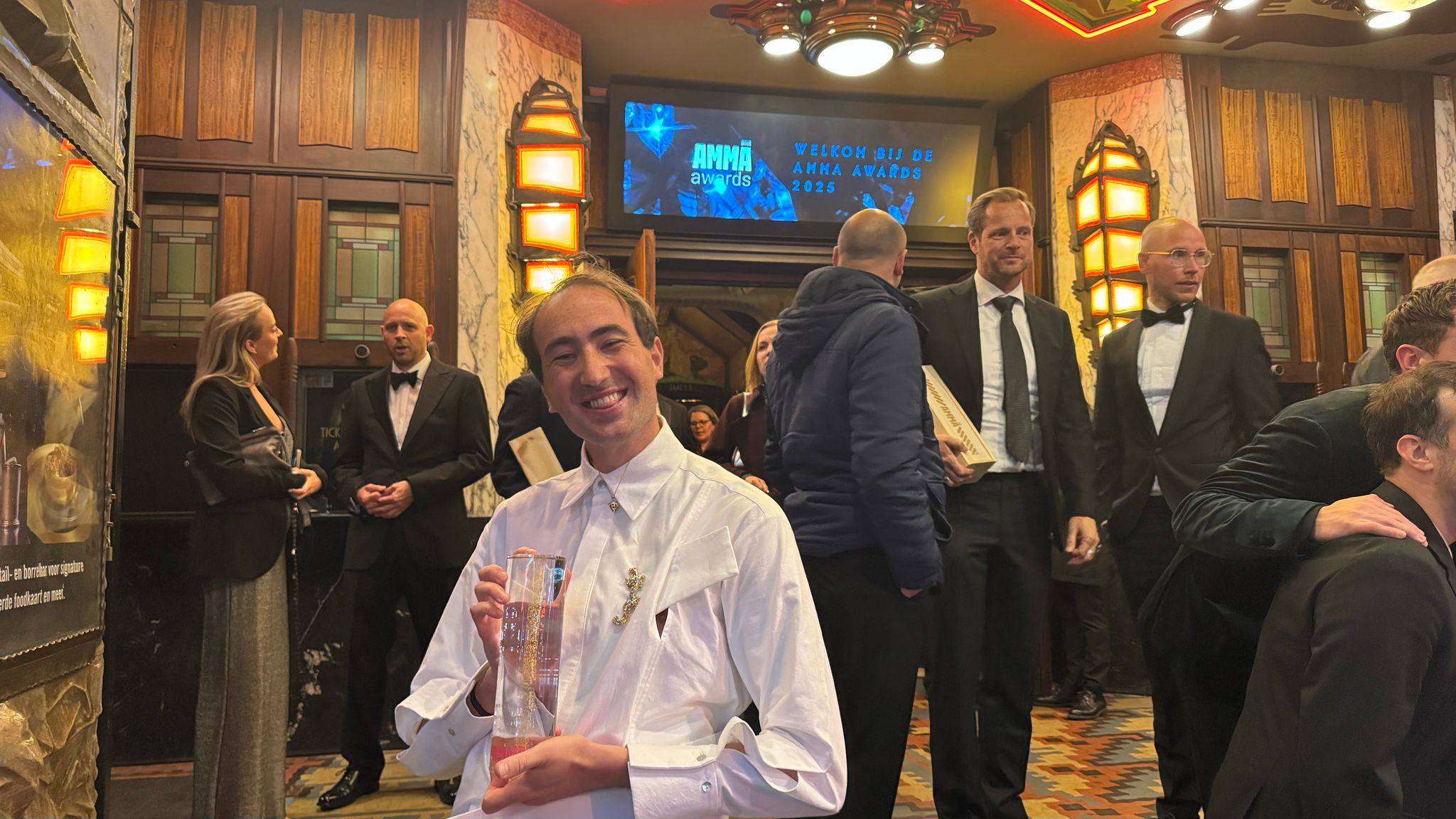 Max Hochstenbach bekroond tot YIM Talent van het Jaar tijdens AMMA Awards