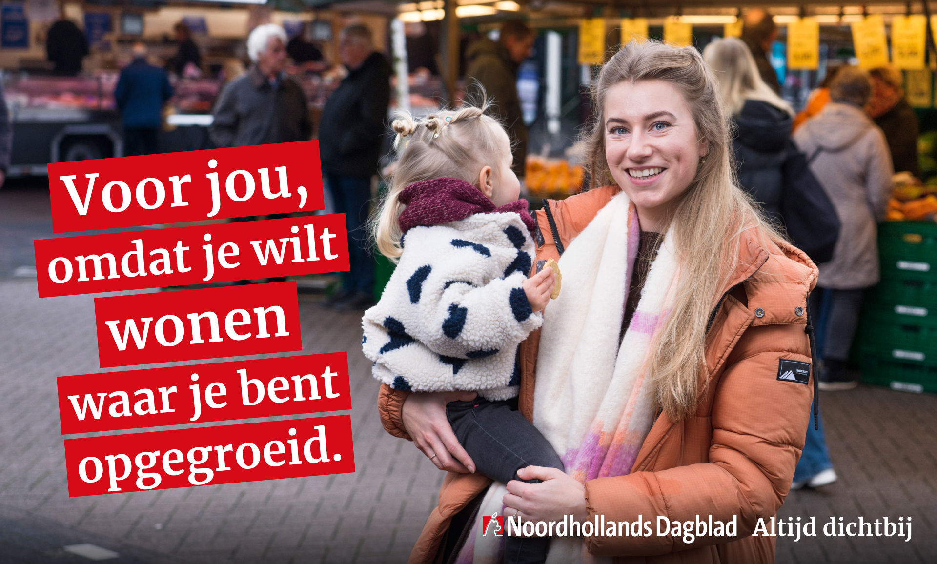 Noordhollands Dagblad lanceert nieuwe merkcampagne: Altijd dichtbij